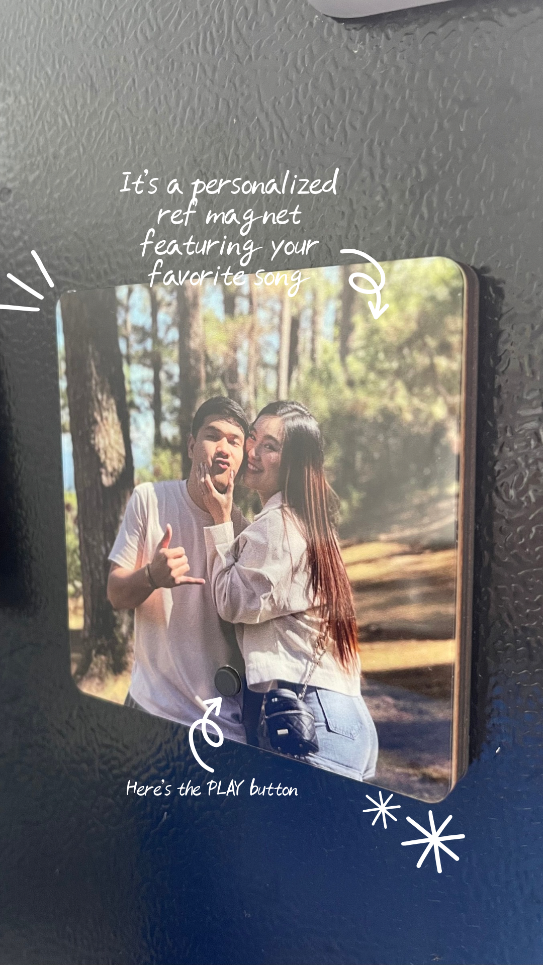 Personalized Song Fridge Magnet Add-on